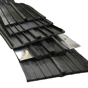 Back Stick Rubber Sealing Strip Steel Edge Water Stop Belt Water Expansion Rubber Waterstop Barrier in ConcreteJoint