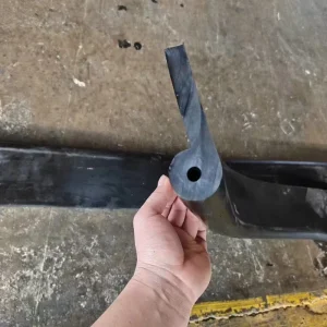 Back applied Steel Edge Rubber Waterstop Barrier with Cutting Service Customizable Model