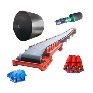 Banda Transportadora De Caucho EP400 Cinta Transportadora Rubber Conveyor Belt 800mm 1000mm Width for Mining Stone Crusher