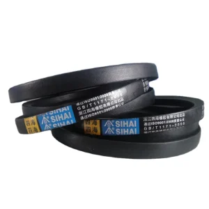 Bando V Belt Natural Rubber Customizable Transmission Belt Cutting 17mm Top Width 14mm Pitch Width 11mm Height for Machine