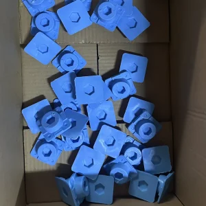 Basketball Gym Sports Wooden Floor Anti Vibration Pads Shock Absorbing Pads Gymnasium Wooden Keel Leveling Rubber Wedge Buffer