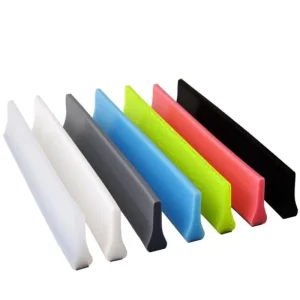 Bathroom Silicone Water Dam Barrier Water Stopper Bathroom Rubber Water Shower Flood Barrier Sealing Strip for Bathtub Rim