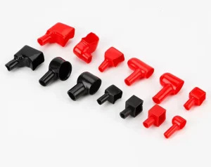 Battery Connector Soft Rubber Sleeve Pipe Type Protective Sleeve Flexible Cable Lug Cover