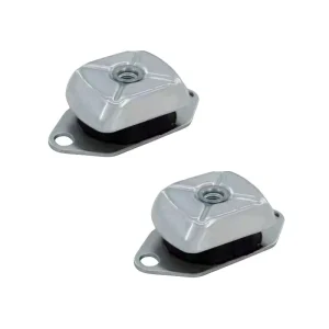 Bellking Anti Vibration Rubber Galvanized Steel Silver Model BKM Engine Mounts Pads Anti Skidding 10 1100kg Load Capacity