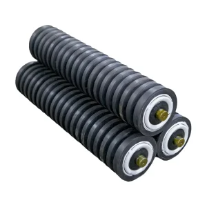 Best Seller Gude Corrosion Resistant Rubber Roller with Roller Bearing 150kg Load Capacity 1 Year Warranty
