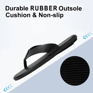 Big Size Men’s Beach Sandals Microfiber Leather Upper Rubber Sole Non Slip Breathable for Summer Seaside Vacation Outdoor Wear