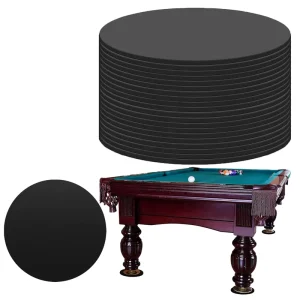 Billiard Pool Table Leg Shims 3″ Diameter Rubber Leveling Kit with Foot Pads Billiards Furniture Accessories