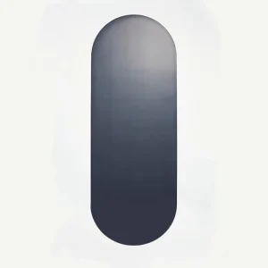 Biodegradable Eco Friendly Natural Rubber Yoga Mat 3.5mm Thick Non Slip Oval Shaped Curve Exercise Custom Pattern Chakra