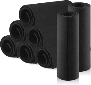 Black 1-50 mm Thick Elastomeric Sponge Gasket Rubber Foam Sheet Roll NBR CR EPDM PVC SBR FKM PE EVA