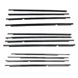 Black Car Door and Window Rubber Sealing Trim Strip