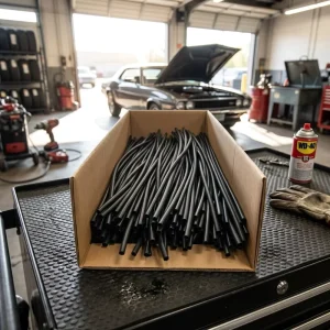 Black EPDM NBR Automotive Rubber Hose, Oil- and Heat-Resistant Fuel, Vacuum, and Coolant Pipe