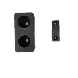 Black EPDM Rubber Pad Walker Foot Pad Shock Absorbing Buffer Model Rubber Pad Block