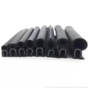 Black EPDM Rubber Weatherstrip Seal Strip for Car Doors and Windows