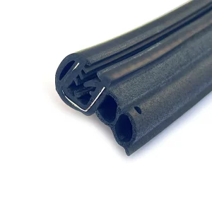 Black EPDM U-Channel Edge Trim Seal Strip for Car Doors, Windows, Trucks, and Cabinets, 5mm 8mm 10mm Width
