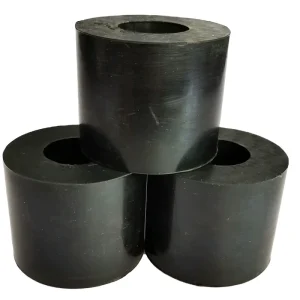 Black High-Elasticity Wear-Resistant Rubber Shock Absorber Protective Sleeve