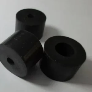 Black Industrial Rubber Bushings for Shock Absorption and Component Protection