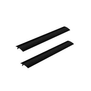 Black Invisible Drill-Free Aluminum Straight Concealed Cabinet Handle for Cabinets Wardrobes Cupboards