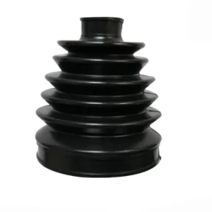 Black Molded Corrugated Neoprene Rubber Bellows Accordion Hose