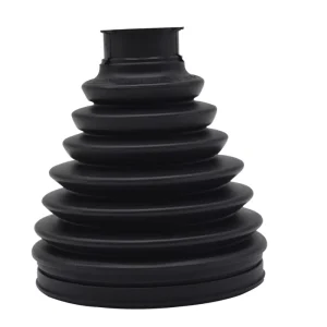 Black Molded Corrugated Neoprene Rubber Bellows and Hose