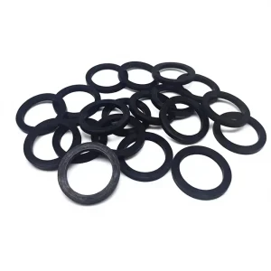 Black NBR Nitrile Rubber Flat Gasket & Washer China Origin WRAS and RoHS Certified Custom Design & Custom Hardness