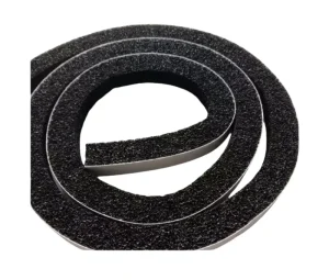 Black Open Cell EPDM Foam Rubber Sheet Self-Adhesive for Battery Gasket