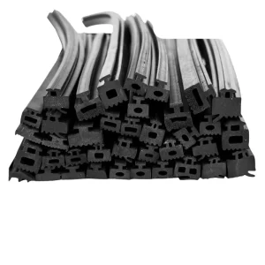 Black PVC EPDM Rubber Sealing Strip for Glass Curtain Walls