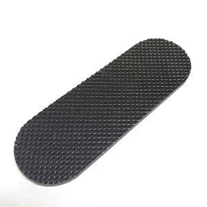 Black Protective Self-Adhesive Rubber Foot Pad with Cutting Service