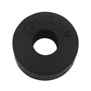 Black Rubber Anti-Vibration Mount Pad 25 x 10 x 10 mm Compression-Resistant for Diesel Engines