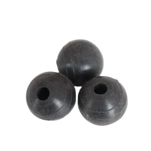 Black Rubber Ball Rubber Ball With Hole Soild Rubber Ball