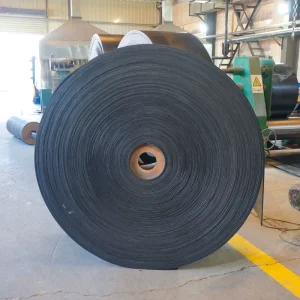 Black Rubber Belt Conveyor for Mine Sand and Gravel Transportation Conveyor System