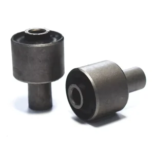 Black Rubber Bush with Metal Insert and Bonded Steel Suspension Bushing