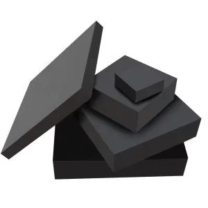 Black Rubber Damping Block for Industrial Machinery Noise Reduction Anti Vibration Anti Collision Shock Absorption