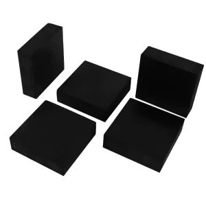 Black Rubber Shock Block Noise Reduction Board Mechanical Buffer Anti-Collision Bearing Pad Rubber Sheet