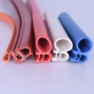 Black Silicone Rubber Car Door Edge Trim U-Shaped Anti-Scratch Sealing Strip