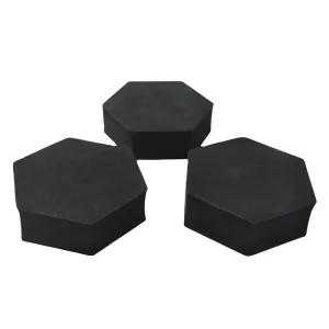 Black Silicone Self-Adhesive Bumper Feet for Furniture, Cabinets, Doors, and Drawers