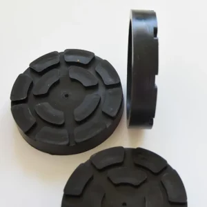 Black Solid Rubber Lift Pad for Car Lifts