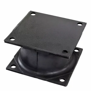 Black Square Rubber Buffer Block for Road Roller and Construction Machinery