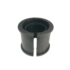 Black UV-Resistant EPDM Rubber Single-Hole Barrel Cushion