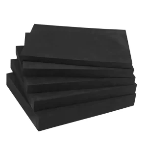 Black and White EPDM Sponge Foam Neoprene Foam Rubber Rubber Foam Shore 70