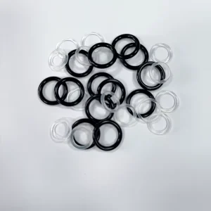 Black and White Rubber O-Ring Standard Size Industrial Sealing Gasket for Electronics and Home Appliances