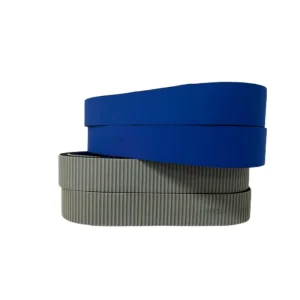 Blue Sponge Coated Rubber Timing Belt for Labeling Machine