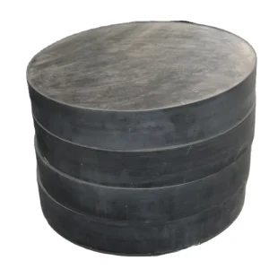 Bridge Construction Elastomeric Rubber Bearing Pad, Damping Block for Vibration Absorption