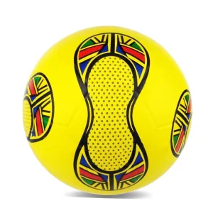 Bright Color Smooth Surface Training Rubber Soccer Ball Football