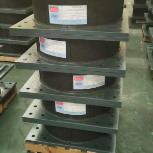 Building & Bridge Projects HDR High Damping Bridge Rubber Bearings Pad Seismic Isolation Bearings for Seismic Energy Dissipation