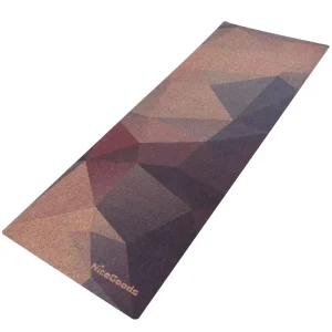 Bulk Cork Yoga Mat Natural Rubber Base Non Slip Durable Custom Logo Factory Supply Shock Absorbent for Yoga/sports