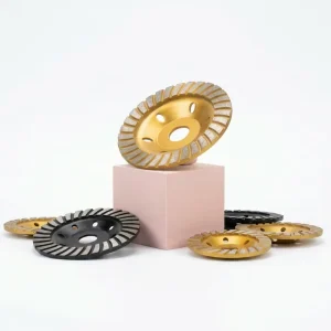 Bulk Order Customizable Turbo Abrasive Wheel with Striped Segments Diamond Grinding Cup Wheel for Concrete Stone