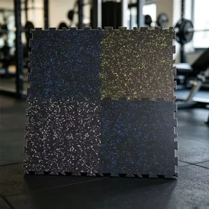 Butyl Rubber Gym Floor Mat Roll, Waterproof, Flexible, Non-Toxic, Custom Size
