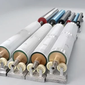 Butyl Rubber Roller Custom Made Ozone Resistant Heat Resistant Flame Retardant Abrasion Resistant PU Polyurethane Covered