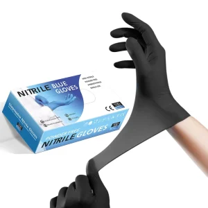 CE Certification Direct Factory Sale Powder Free Disposable Food Grade Nitrile Gloves Pure for Dentistry & Medical Use