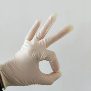 CE Certified Disposable Sterilized Rubber Surgical Gloves Medical Gloves